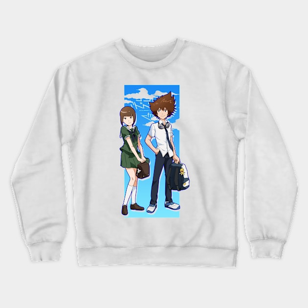 Morning School Crewneck Sweatshirt by Decokun